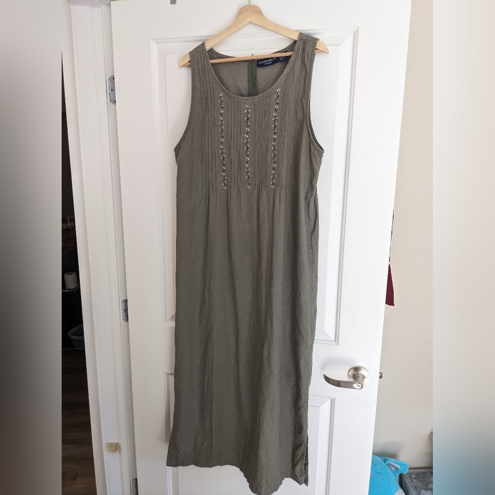 Mountain Lake Casuals Cotton Linen Dress